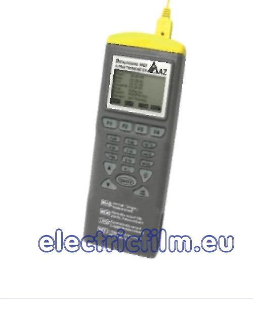 TERMOMETRU SI INREGISTRATOR PORTABIL CU TERMOCUPLU K  9681/9682