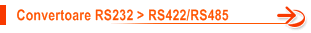 Convertoare RS232 pentru interfata RS422/RS485