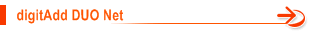 digitAdd DUO Net - monitorizare temperatura umiditate prin Ethernet