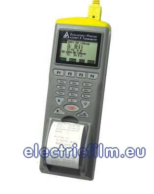 INREGISTRATOR (DATALOGGER) CU TERMOCUPLU K/J/T/R/S/E SI PRINTER 9881/9882