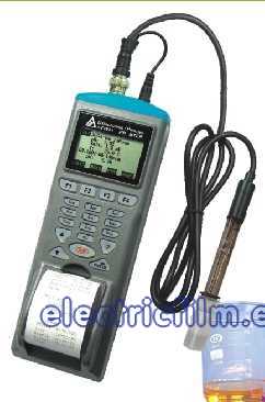 INREGISTRATOR (DATALOGGER) DE PH/MV/TEMPERATURA SI PRINTER 9861