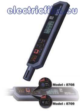 TEMPERATURA/UMIDITATE, MAX./MIN. 8708/8709