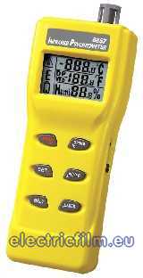 TEMPERATURA IR, TEMPERATURA AER +DEW POINT+WET BULB+DELTA.T+UMIDITATE 8857