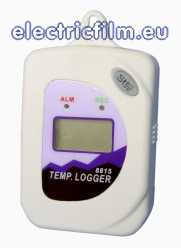 INREGISTRATOR (DATALOGGER) LOW-COST DE TEMPERATURA CU DISPLAY LCD 8814/8815